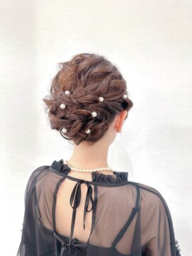 エイムヘアメイク 舟入店 アップスタイル