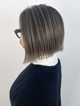 アイティーバイアルバム 松戸店(IT by ALBUM) グレーベージュフレンチカジュアルこなれミディ_ba513671