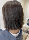 ぱつっとボブ