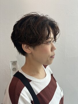 ザザアオヤマ(ZA/ZA AOYAMA) ハンサムショート/ショートパーマ/パーマショート
