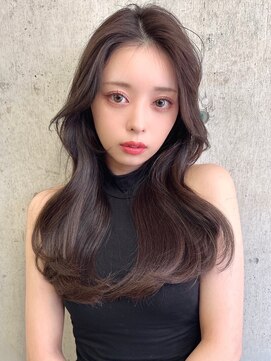 プアメリア 名古屋(Puamelia) くびれレイヤー×透明感カラー☆ロング［名古屋］