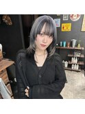 レイヤーカット×デザインカラー