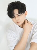 ヘアーメイクパウダー 天王寺寺田町店(Hair make powder) アップバングヘア/2wayバング/センターパート/刈り上げマッシュ