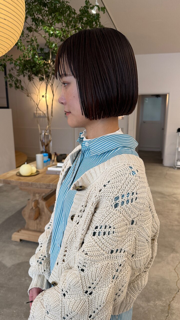 ボブ/ミニボブ/岡崎/東岡崎：L236267190｜ノイ(noi)のヘアスタイル