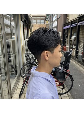 バックボーンバーバー 立川北口店(BACK.BONE.BARBER) ショートマッシュスタイル