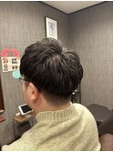 【丸顔補正】アップバングショート