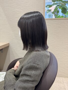 シュク 高円寺(SYUK) 加藤【高円寺】肩ラインボブ/外ハネボブ/切りっぱなし