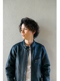 《在り家》大人スパイラルパーマ☆ミディアムウルフパーマ