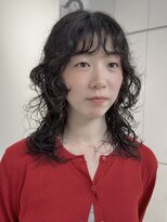 ロンドアンメゾン 原宿(Lond un Maison.)&nbsp;イメチェン外ハネボブ美髪ワイドバング顔周りレイヤー