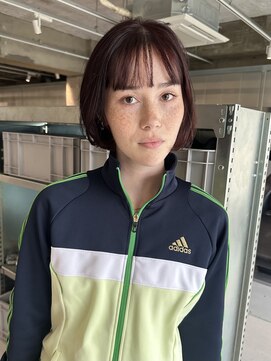 リム(LIM) ボブ×レッドカラー