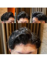 アールドボーテ 理容室(R de Beaute)&nbsp;銀座　理容室　大人ビジネスウェーブパーマ