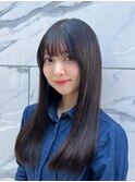 縮毛矯正/巻ける縮毛矯正/髪質改善トリートメント/ロングヘア