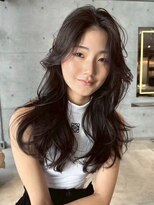 スクリーンギンザメゾン 銀座(SCREEN GINZA MAISON.)&nbsp;くびれヘア/アプリコットオレンジ/夏のヘアアレンジ/銀座