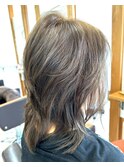 ボリューム◎！プチウルフスタイル