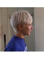 ザ パス 大名店(the path)&nbsp;ホワイトブロンド/メンズカット/メンズブリーチ