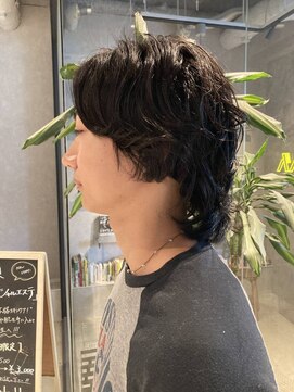 ロロネー 中津(Lolonois) メンズウルフビッグパーマ【Lolonois中津】