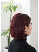 フルショウ 栄店(FURUSHO)&nbsp;ボルドーカラー/ミニマルボブ/ボブレイヤーカット/ボブレイヤ-