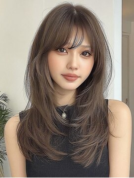 アンドレイ 表参道(andrey) 着物ヘア/大人ガーリー/ダークアッシュ/似合わせカット/表参道