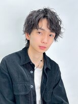 フラッグヘアー 博多駅前店(Flag HAIR) メンズナチュラルルーズパーマシャドウパーマ博多