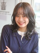 ベレッタ 枚方店(veretta.)&nbsp;愛されヘア/ナチュラルウェーブ/スタイリング簡単/ダークトーン