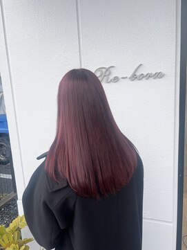 リボーン ひたち野うしく店(re-born) グラデーション艶カラー