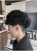 波巻きスパイラルパーマ
