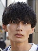 シャドウパーマニュアンスパーマ波巻きスパイラルパーマ名古屋栄