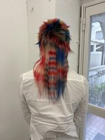 クク 渋谷(QUQU)&nbsp;マルチカラー　赤　青　デザインカラー