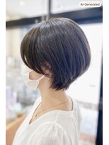 クール ヘアー ギャラリー 神明町店(COOL Hair gallery)&nbsp;軽やか美フォルムショート　/40代
