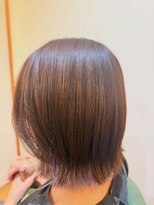 ミューク ヘア デザイン(mjuk hair design) 大人女子ボブ/ナチュラルベージュ/30代40代50代60代