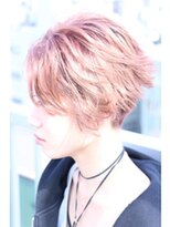 ヘアサロンM 新宿 パーソナルカラーピンクベージュ（イメチェン）