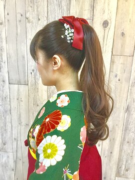 ヘアースペース ムーン(Hair Space MOON) 袴や着物のヘアーセットと着付は北区表町ヘアスペースムーンで！