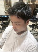 さっぱり束感メンズショート