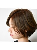 ナチュラルショートボブ