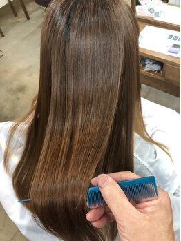 ヘアーワークショップ ジィージ 松戸店(Hair workshop Jieji)の写真/【松戸駅5分】ダメージによる髪質、加齢による髪質の変化にお悩みがある方、従来のＴｒ.が効かない方に◎　