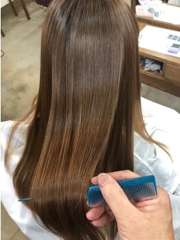 ヘアーワークショップ ジィージ 松戸店(Hair workshop Jieji)の写真/【松戸駅5分】ダメージによる髪質、加齢による髪質の変化にお悩みがある方、従来のＴｒ.が効かない方に◎　