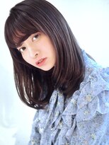 ウィット(wit) 暗髪ダークアッシュミディアム