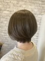 アグ ヘアー マリン 田辺店(Agu hair marine) 前下がりショートカッコ可愛いショートです(^^)