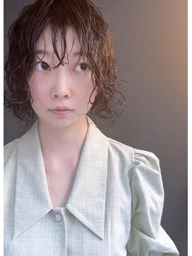 ラウンジ モリオ イケブクロ(Lounge MORIO Ikebukuro) 【morio池袋】mバングスパイラルパーマフェイスレイヤーボブ♪