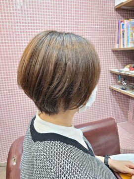 ミルク 希望ヶ丘(milk) ショートボブ・グレージュ