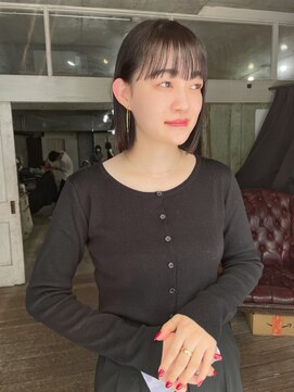 メーヴェ(Mowen) [ 黒髪ボブ ]