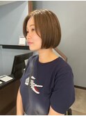 あごラインボブ