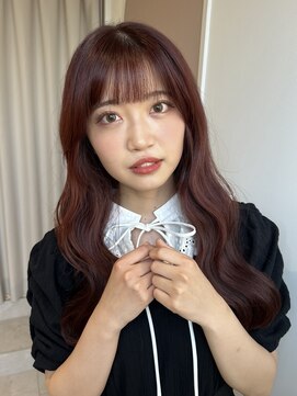 ティア(Tia.) (韓国風/くびれヘア/縮毛矯正/前髪/韓国レイヤー/小顔)