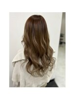 サファイア(SAPPHIRE) #大人ヘア #ベージュカラー