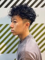 バーバーバー 四谷(BARBER-BAR)&nbsp;スパイラルパーマスタイル
