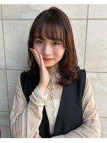 ブラン(Le BLANC)&nbsp;【石崎 枝里】ミディアムウルフスタイル