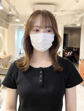 ネオリーブ チロル 横浜西口店(Neolive CiroL.) くびれミディアム　まろやかシアーベージュ