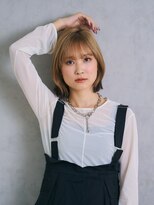 シャル 町田(shalu)&nbsp;エンドカラー×タッセルボブ