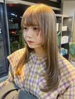 アリカ(arika)&nbsp;ミルクティーベージュ／レイヤーカット