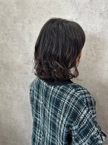 ヘアーワークス ボナ(HAIR WORKS bona.)&nbsp;髪質改善ケア うるツヤ美髪 似合わせミディアムパーマ